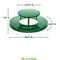 Alpine Industries Trash Can, Green, Galvanized Steel, 24.2 in W/Dia ALP479-38-A-GRN - alternate 5